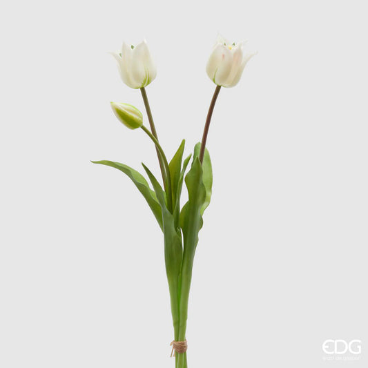Artificial White Tulip