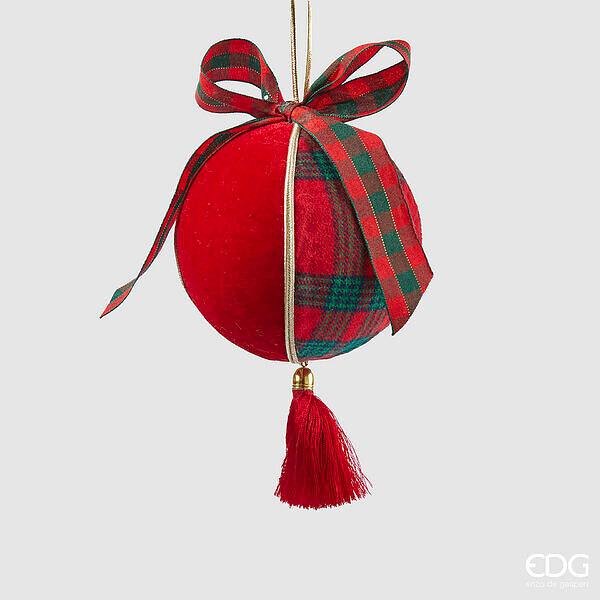 Tartan Decorative Ball (medium)