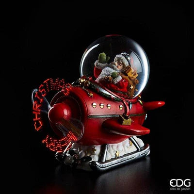 Papá Noel en Avioneta