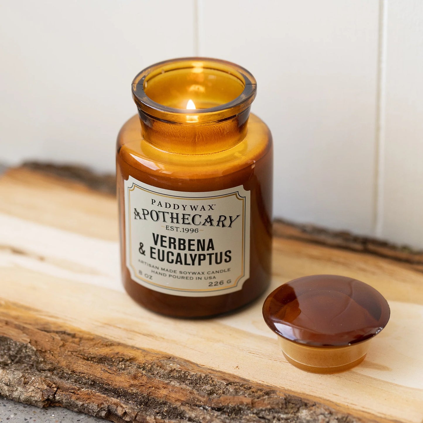 Verbena & Eucalyptus - Soy Candle with Verbena and Eucalyptus Scent