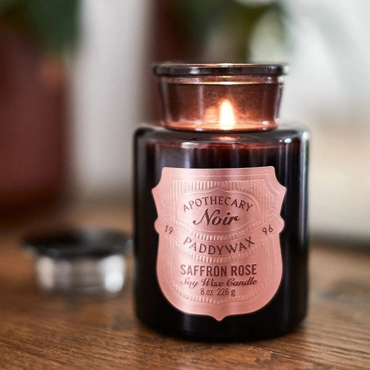 Saffron Rose – Vela de Cera de Soya con Toque Exótico