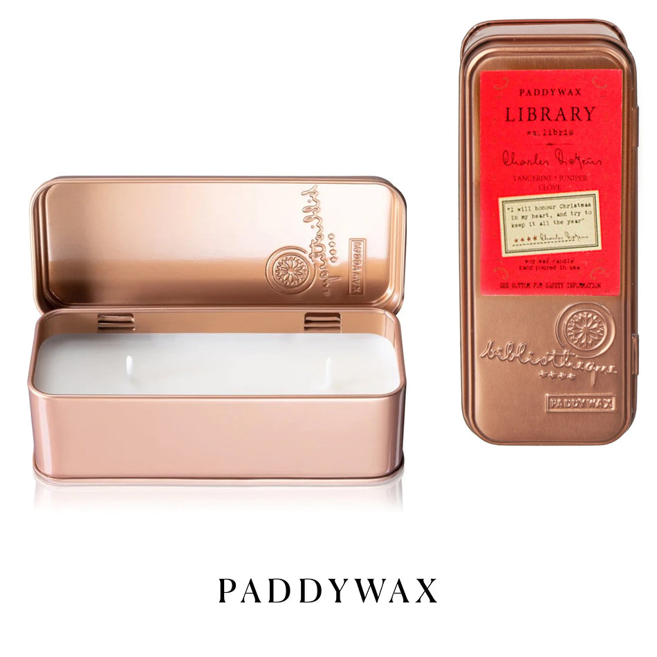 Library Two Wick Travel Tin 2 oz./56g - Charles Dickens