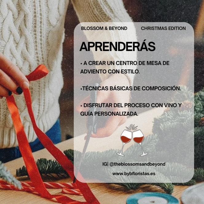 Taller Centro de Mesa de Adviento