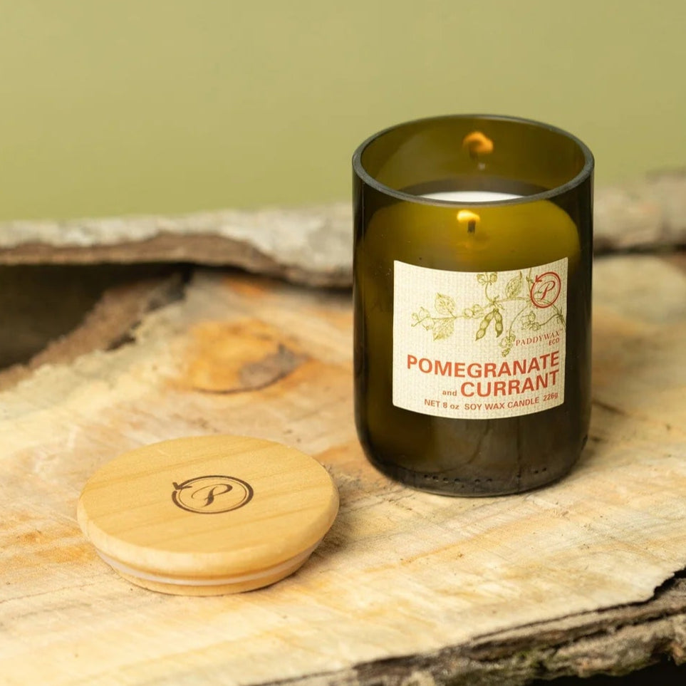 Pomegranate & Currant - Espelma de Soja a Envàs de Cristall Reusable