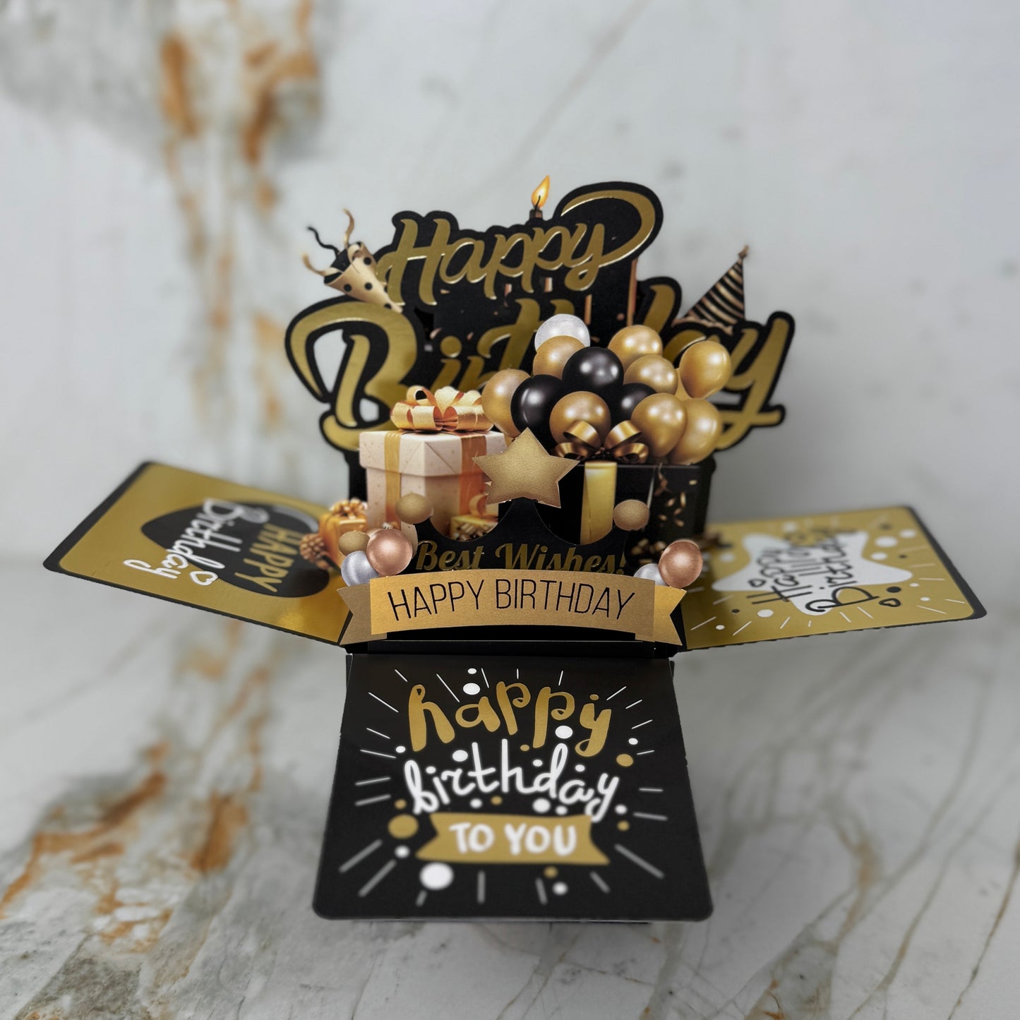 Tarjeta Cumpleaños 3D