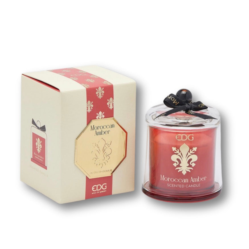 Vela Aromática con Cúpula de Cristal - Morrocan Amber