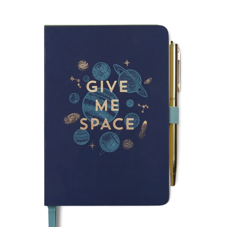 Cuaderno de notas con bolígrafo - Give Me Space