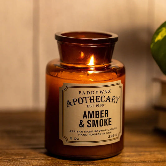 Amber & Smoke – Soy Candle with Amber and Smoke