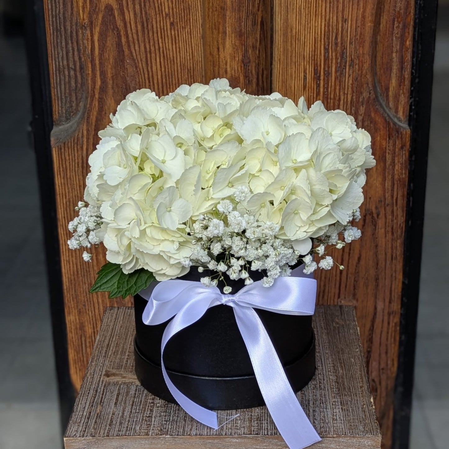 The Black & White Floral Box