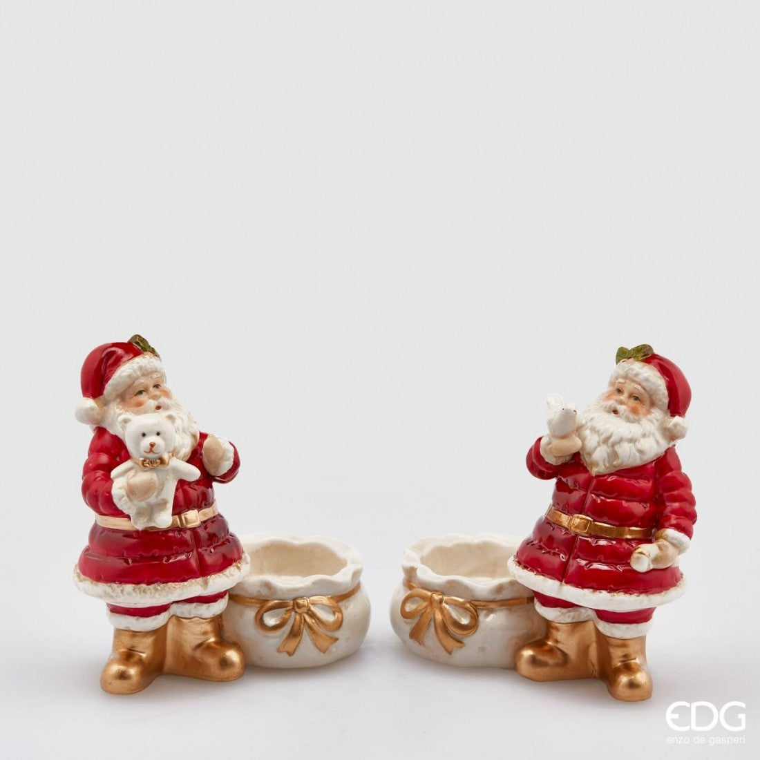 Portavelas Papá Noel