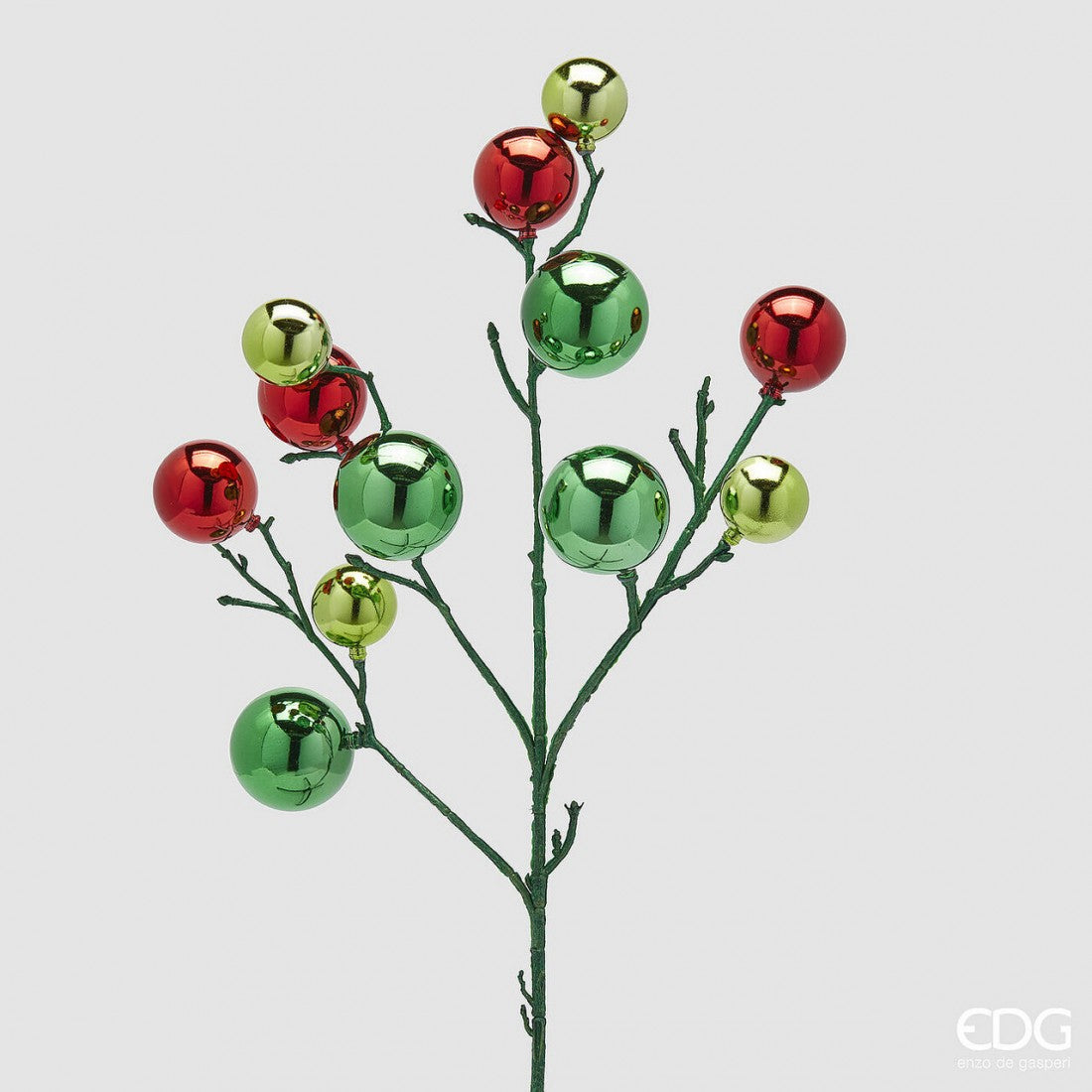 Bolas Navideñas en Rama
