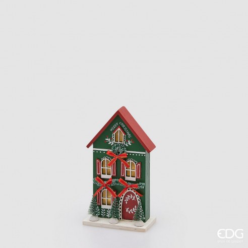 Casita Navideña con Luces