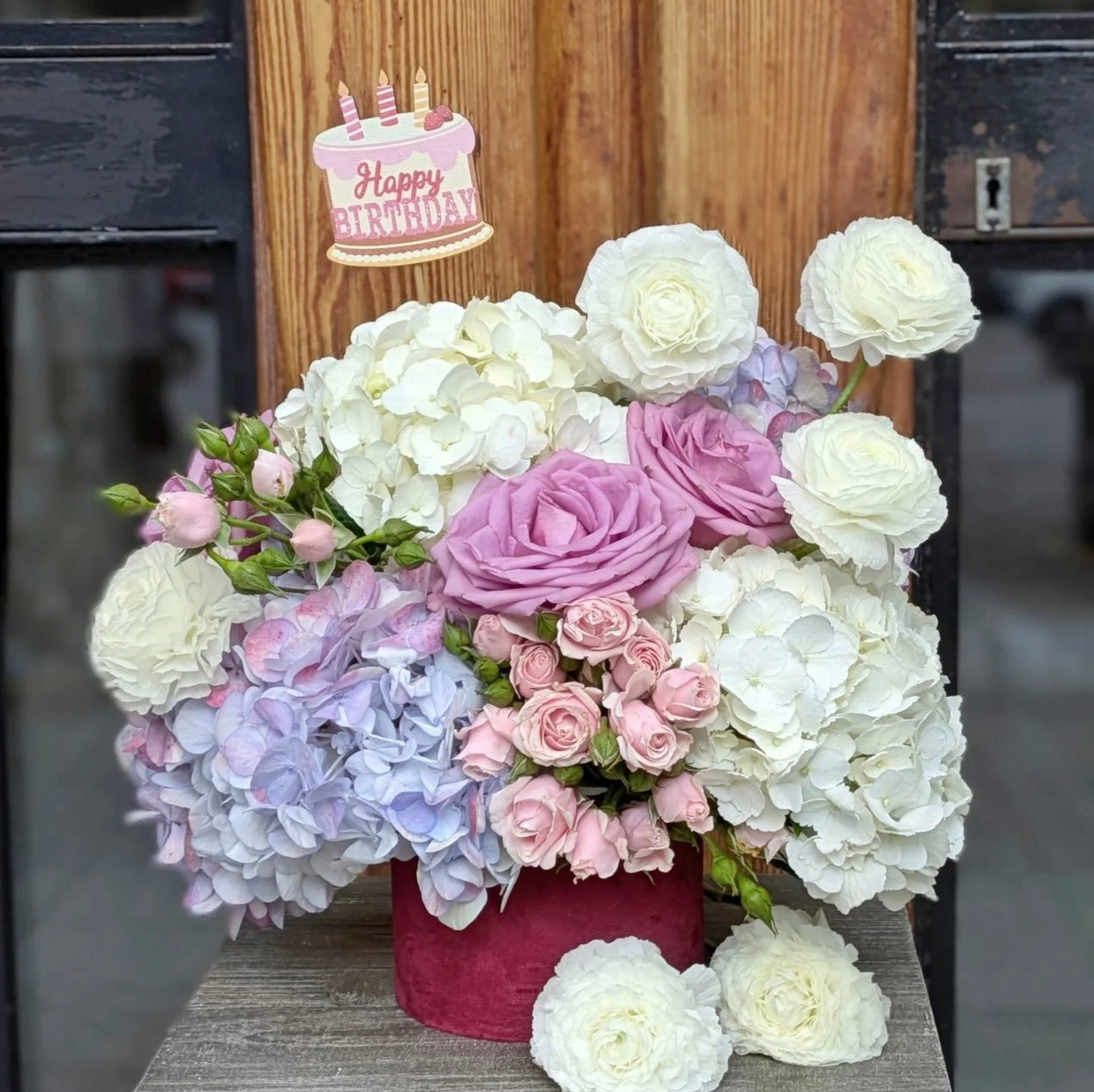 Happy Birthday Floral Box