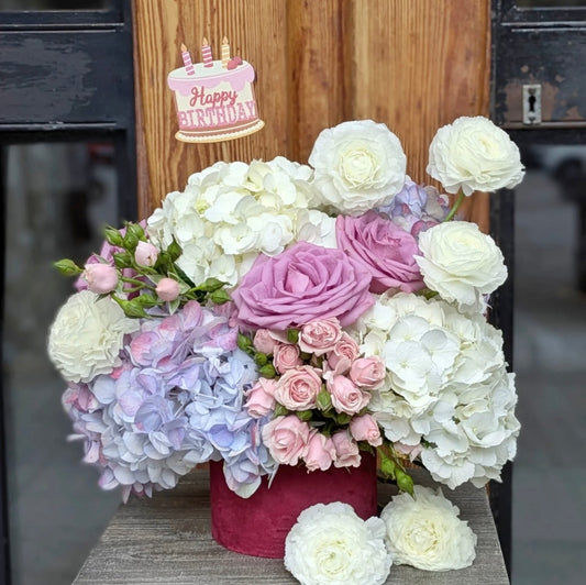 Happy Birthday Floral Box