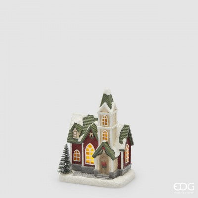 Casita Navideña con Luces