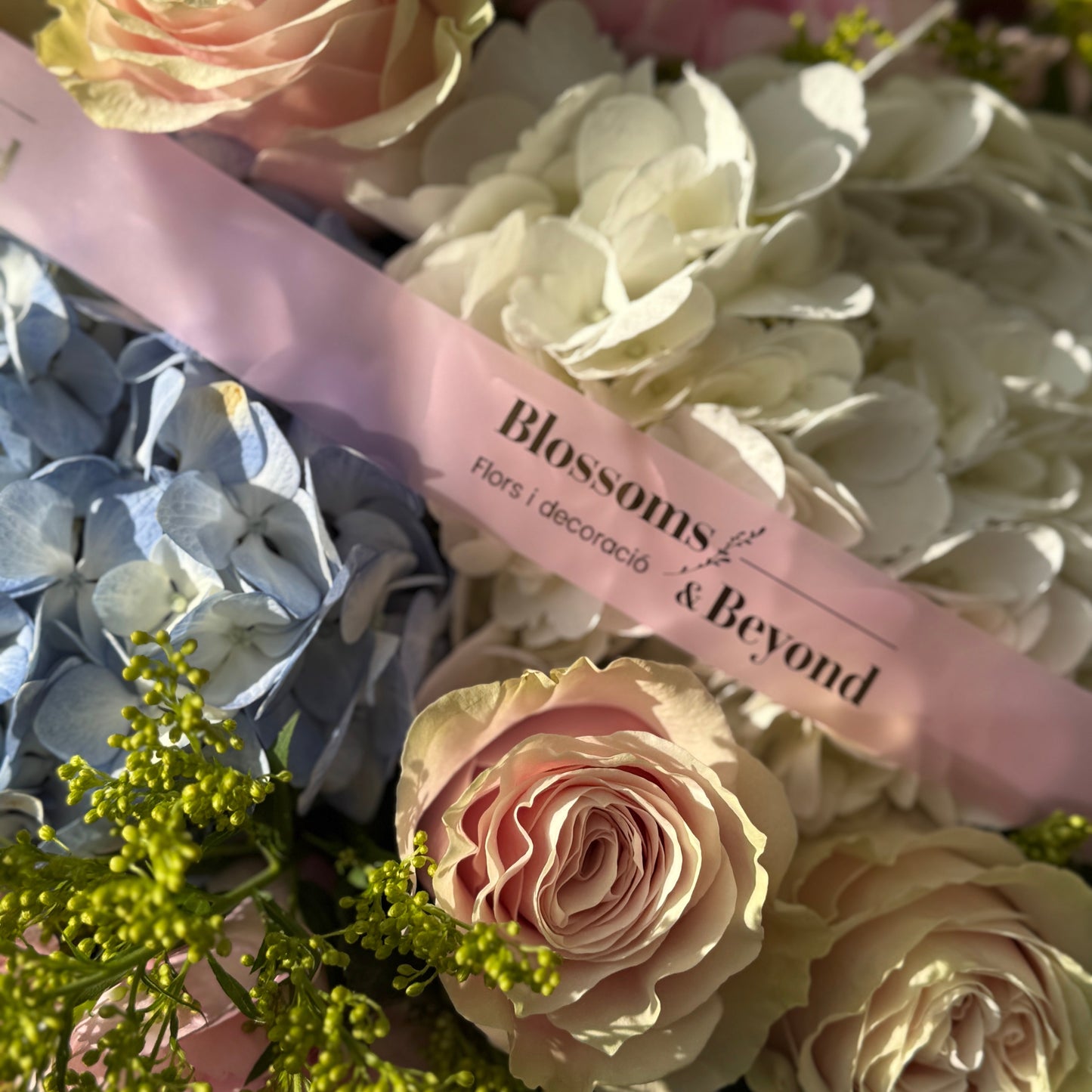 Living for Love – Bouquet of Hydrangeas, Lisianthus and Mini Roses