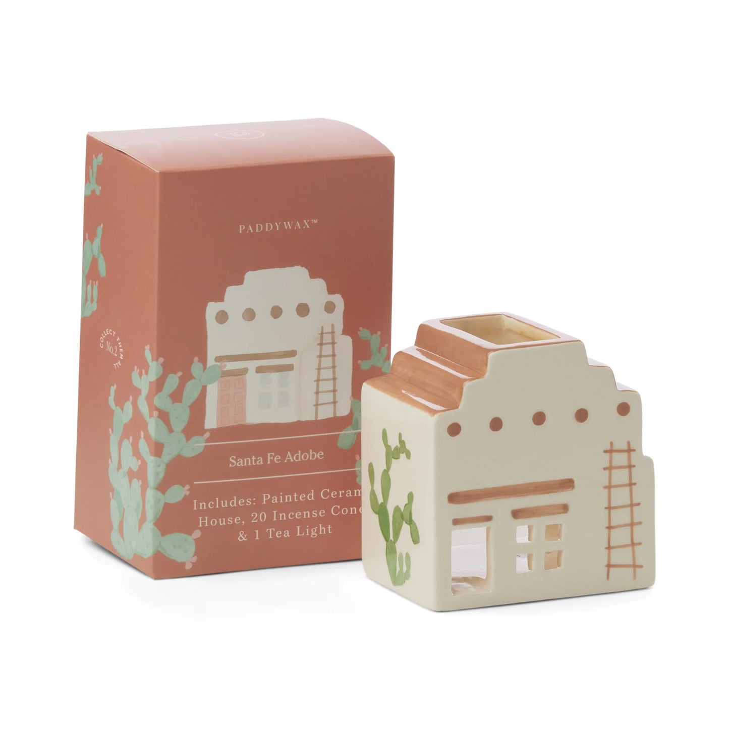 Santa Fé incense holder/candle holder