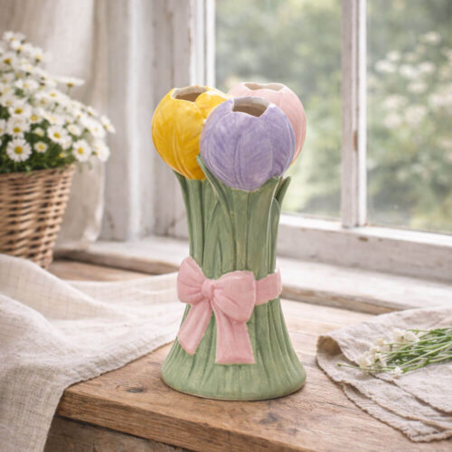 Jarrón Bouquet de Tulipanes