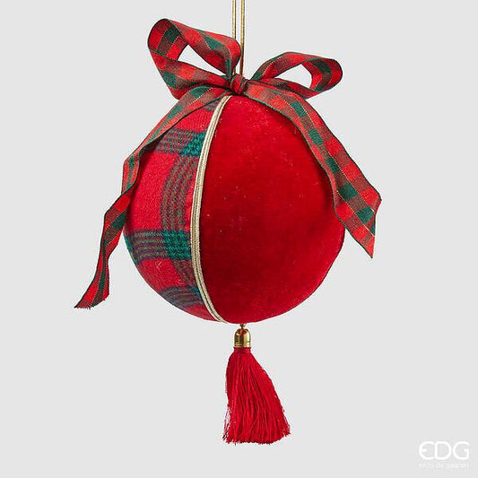 Tartan Decorative Ball (large)