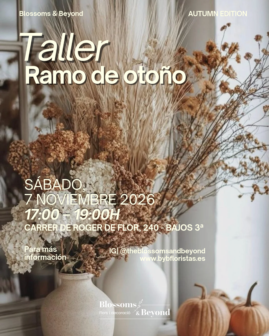 Taller Ramo de Otoño | Autumn Edition 🍂