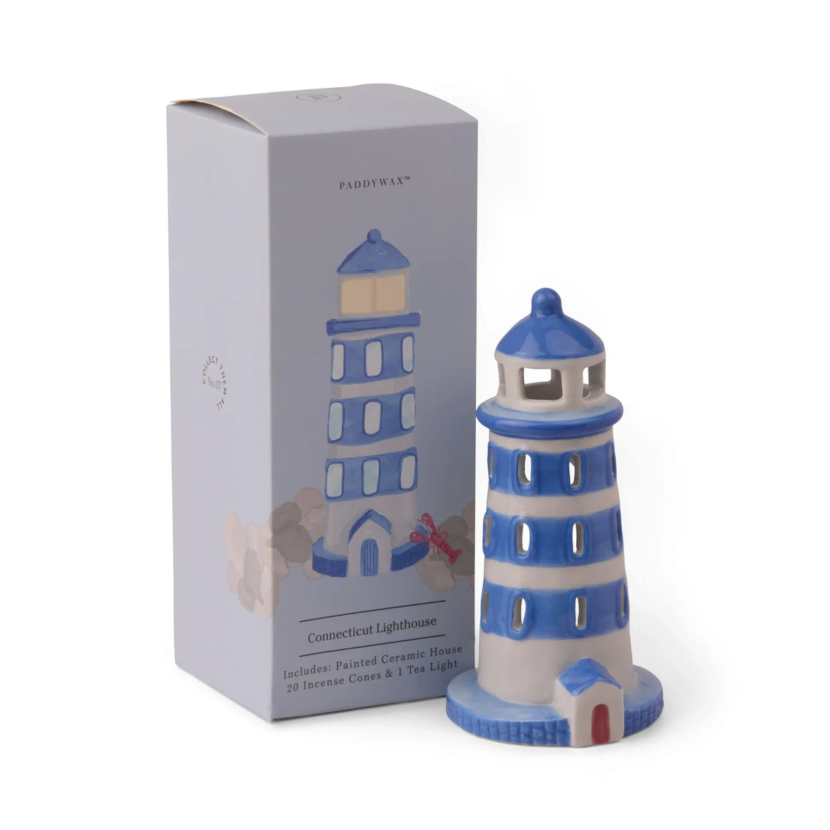 Coastal Lighthouse - Quemador de inciensos y portavela