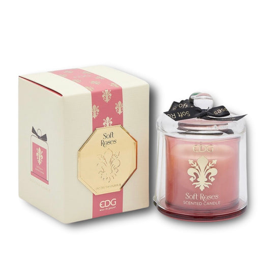 Espelma Aromàtica amb Cúpula de Cristall - Soft Roses