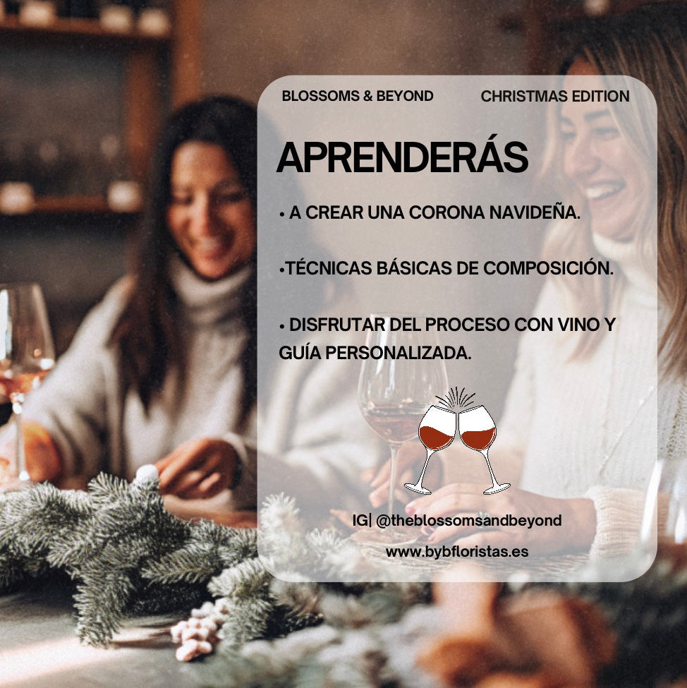 Taller Corona Navideña