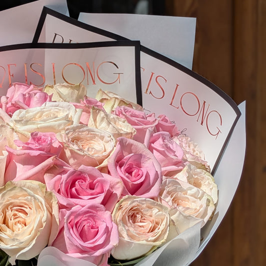Pink Spell - Bouquet of 31 roses