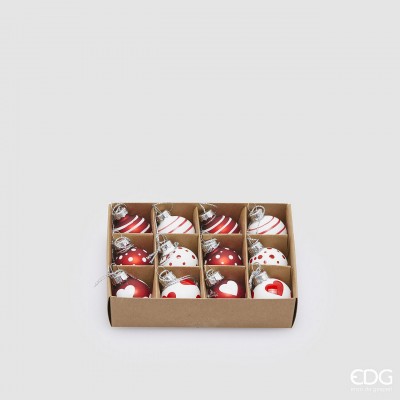 Set de Bolas Navideñas (12pzs)