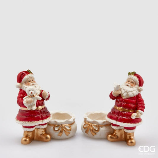 Portavelas Papá Noel