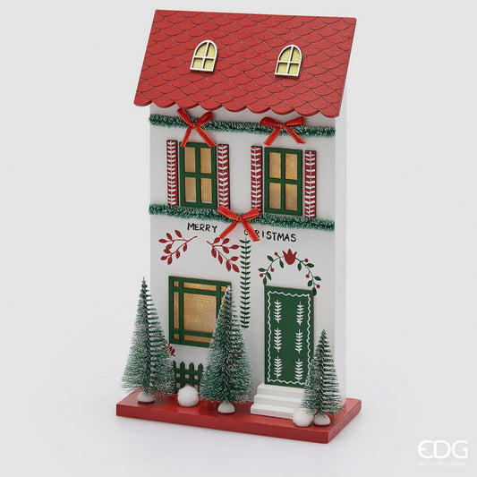 Casita Navideña con Luces