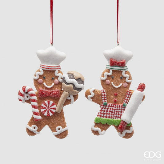 Chef Gingerbread Cookie Decorative Pendant