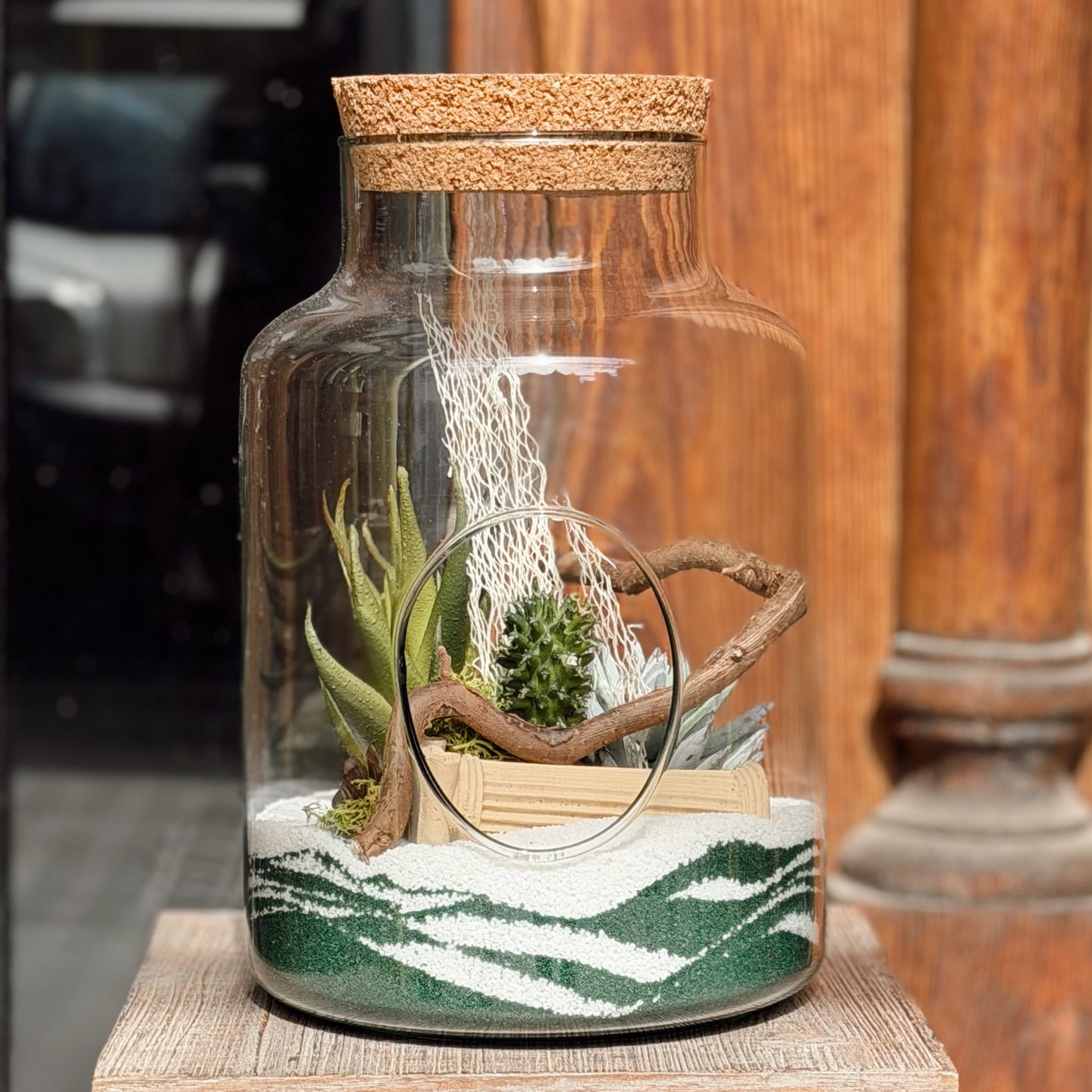 Eternal Green – Terrario Jardín de Cristal