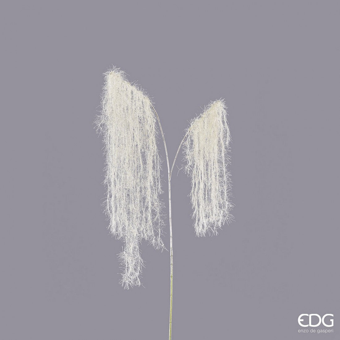 Rama de Sauce Plumoso Blanco-Dorado